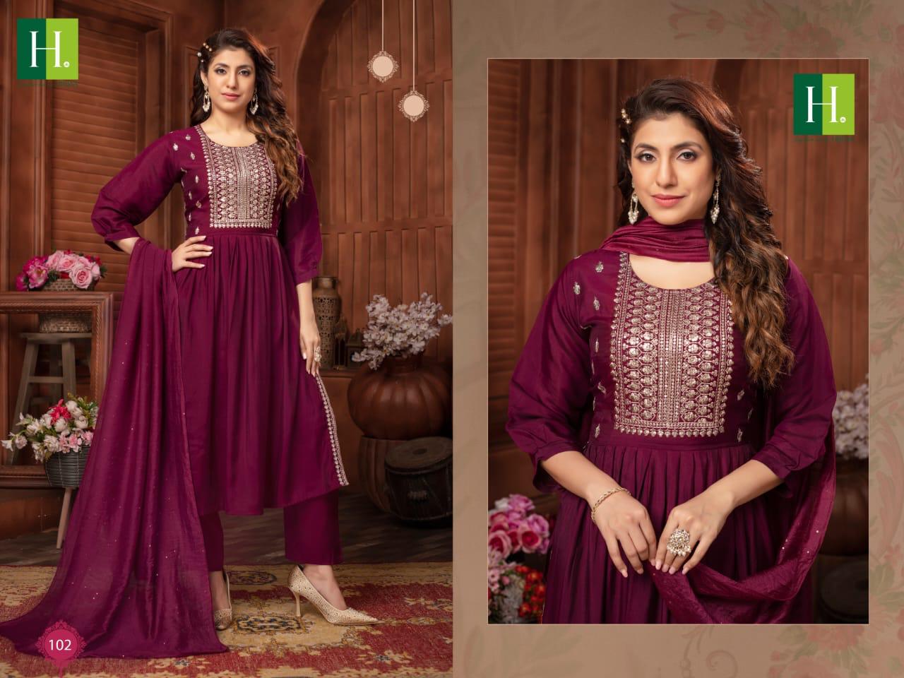 Sargam By Hirwa Readymade Suits Catalog